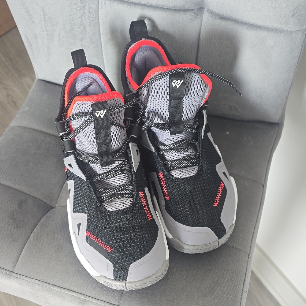 Jordan Westbtook One Take Black and Red Athletic Shoes